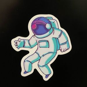 Astronaut Sticker
